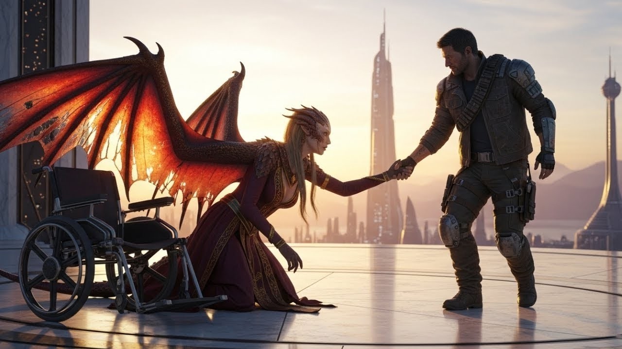 “Por favor, no puedo caminar ni volar”, suplicó el diplomático dragón paralizado, ante lo cual .....