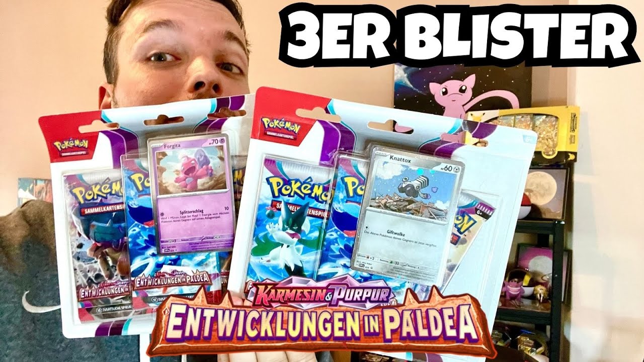 LOHNEN sich die NEUEN Entwicklungen in Paldea 3er Blister ? Pokemon Karten Booster Opening