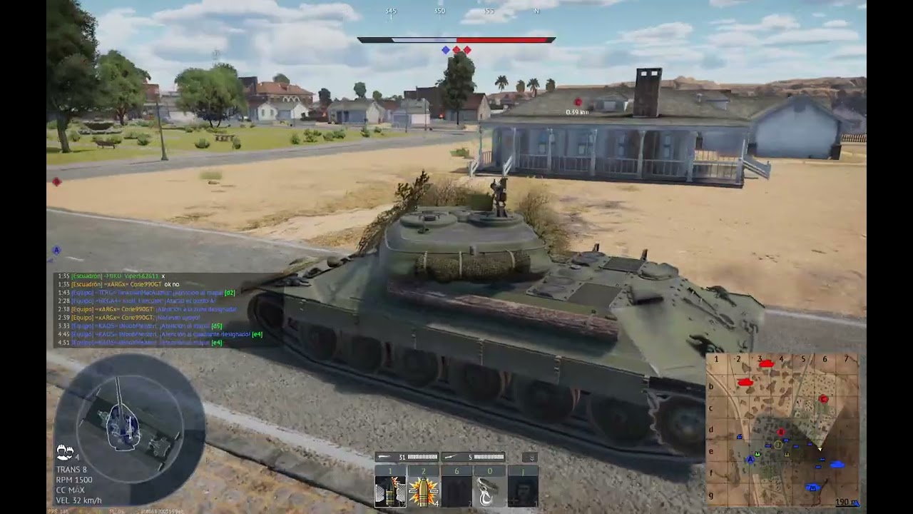 War Thunder - (con Viper562611) - Batallas Terrestres BR8.0
