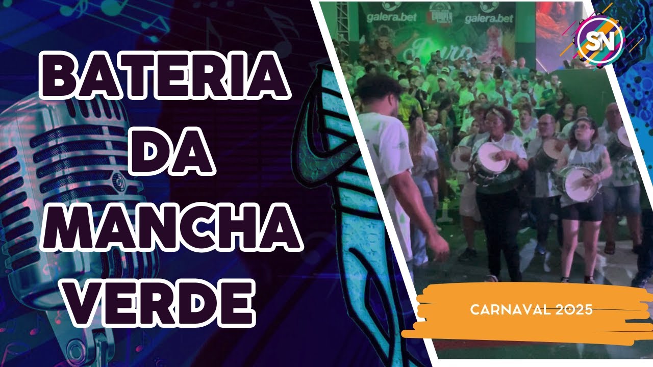 Bateria Puro Balanço (Mancha Verde)