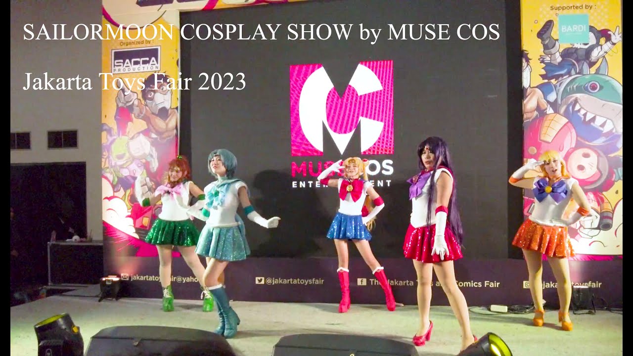 Sailormoon Cosplay Peformance By MuseCos | Jakarta Toys and Comic Fair 2023