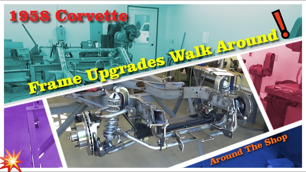 1958 Corvette - Frame and Upgraded Suspension Walk Around