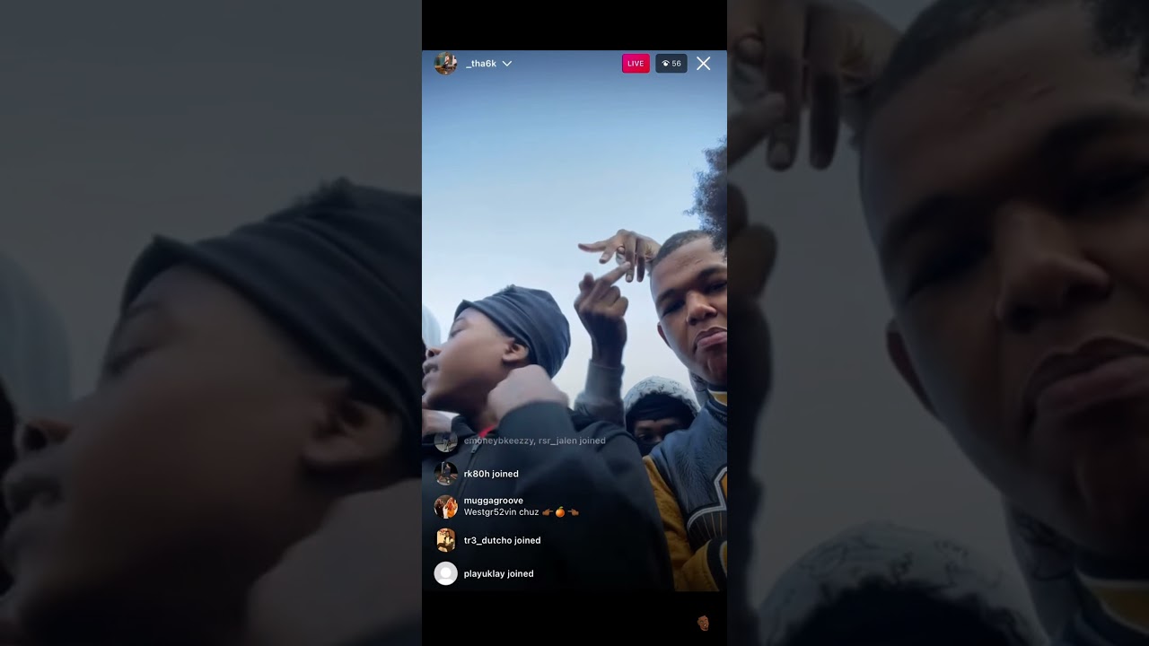 Hoover Criminals Respond To Crip Mac burning orange 🍊 flag .