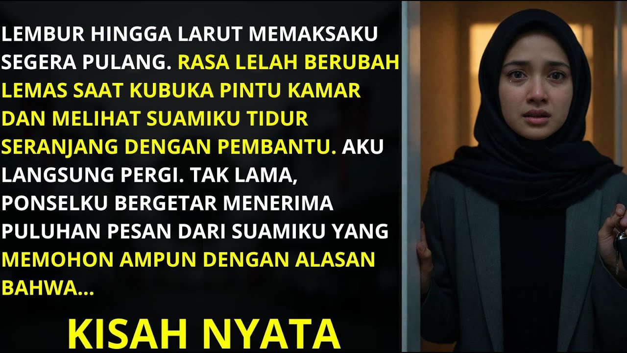 Awalnya Curiga, Ternyata Benar! Suami Dan Asisten Rumah Tanggaku Tidur Bersama Saat Aku Kerja Lembur