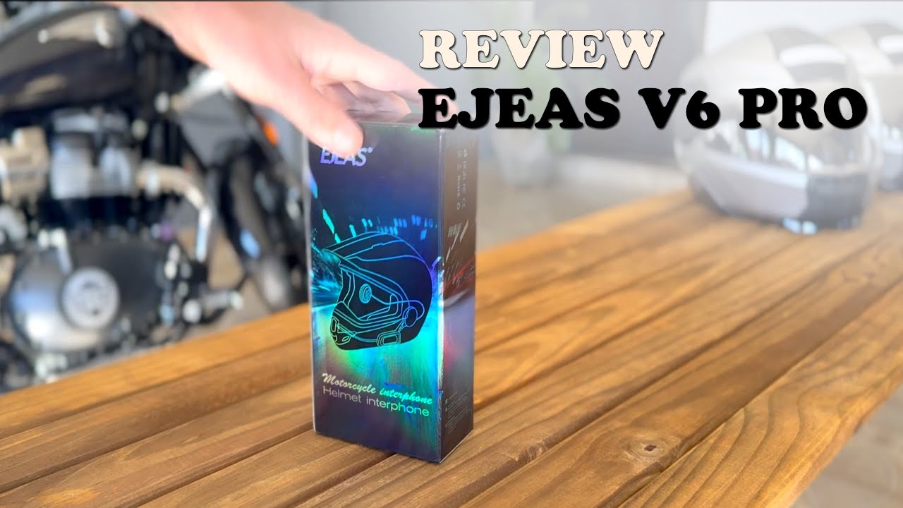 Intercomunicador Ejeas V6 Pro é bom o suficiente? Unboxing, montagem e review