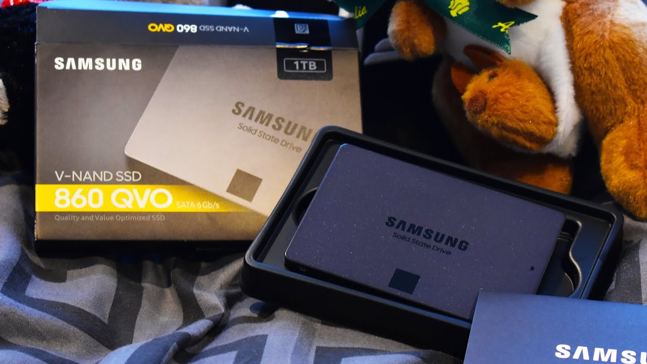 Samsung 860 QVO 1TB Unboxing