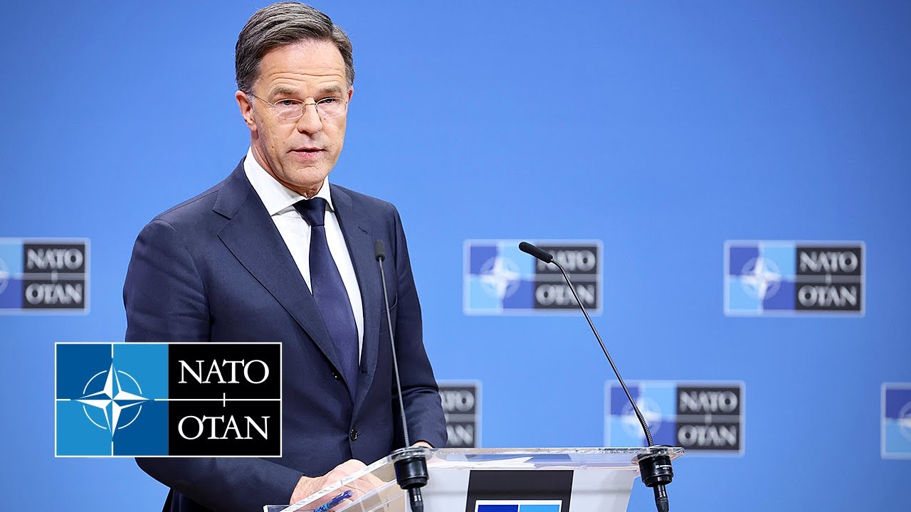 NATO Secretary General press conference at Foreign Ministers Meeting, 04 APR 2025