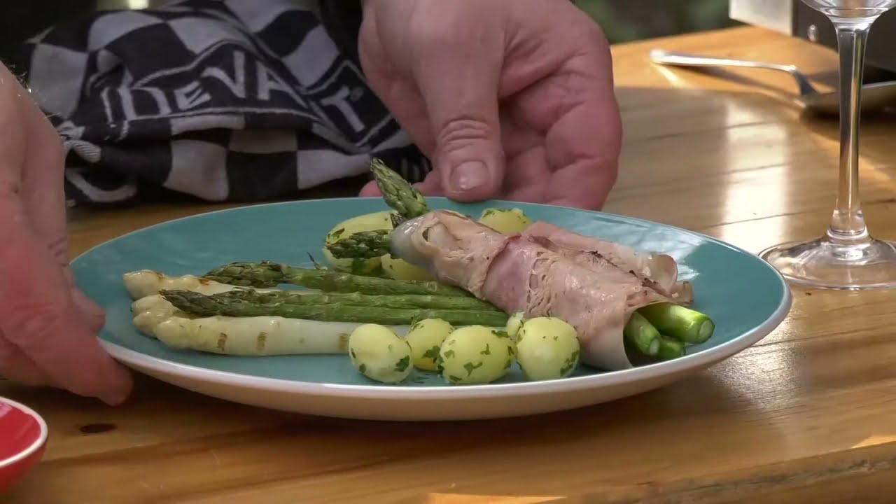 Asperges op de BBQ