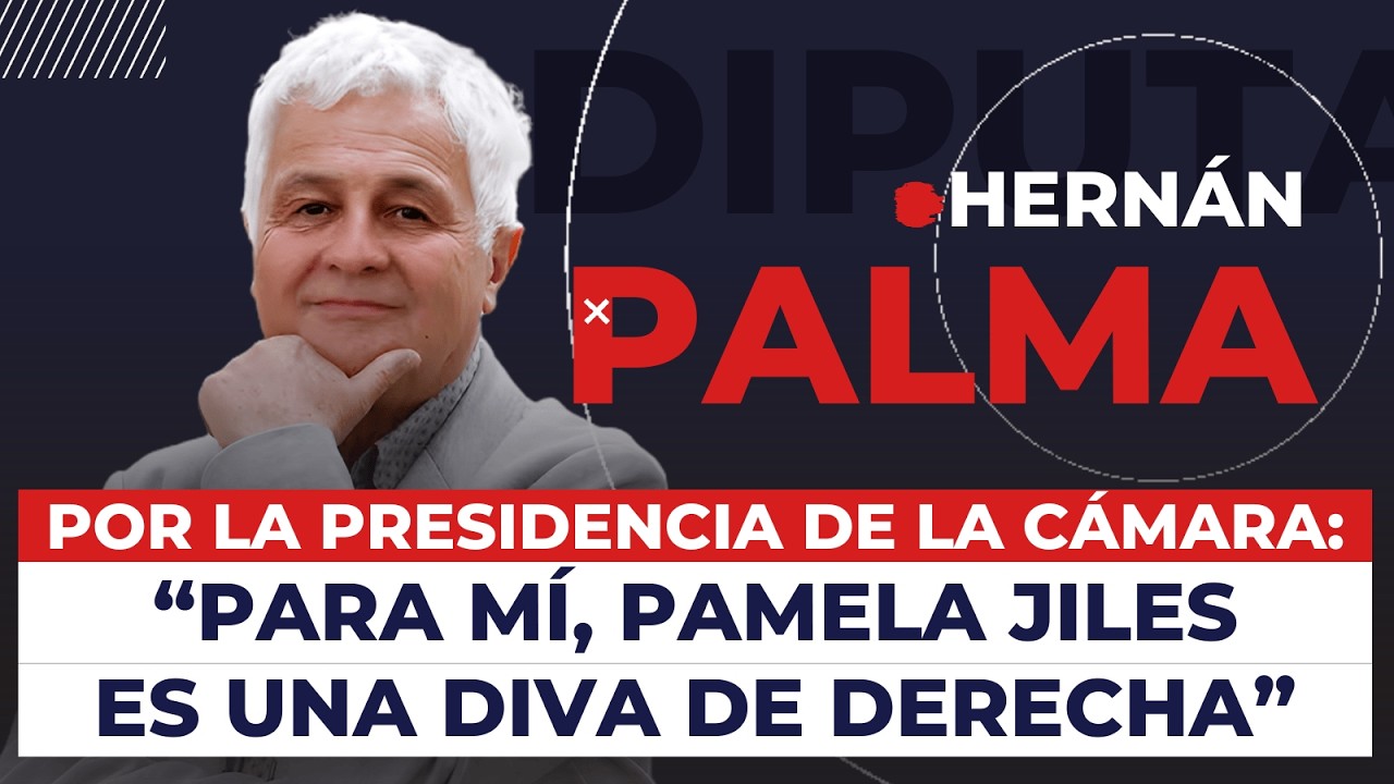 Diputado Palma por la presidencia de la Cámara: “Para mí, Pamela Jiles es una diva de derecha”