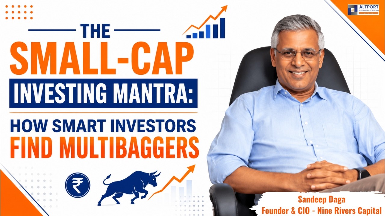 Webinar on Mantra of Investing in Small Cap By Nine Rivers Capital | Sandeep Daga | Vikas Agarwal