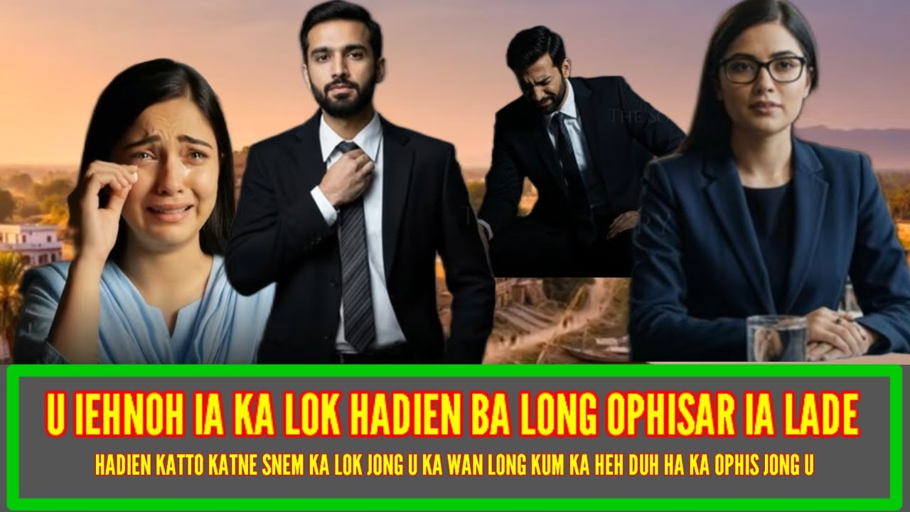 HADIEN BA U LA LONG OPHISAR IA LADE, U IEHNOH IA KA LOK :  DEI NA KANE KA DAW !!  KABA PYNLYNGNGOH..