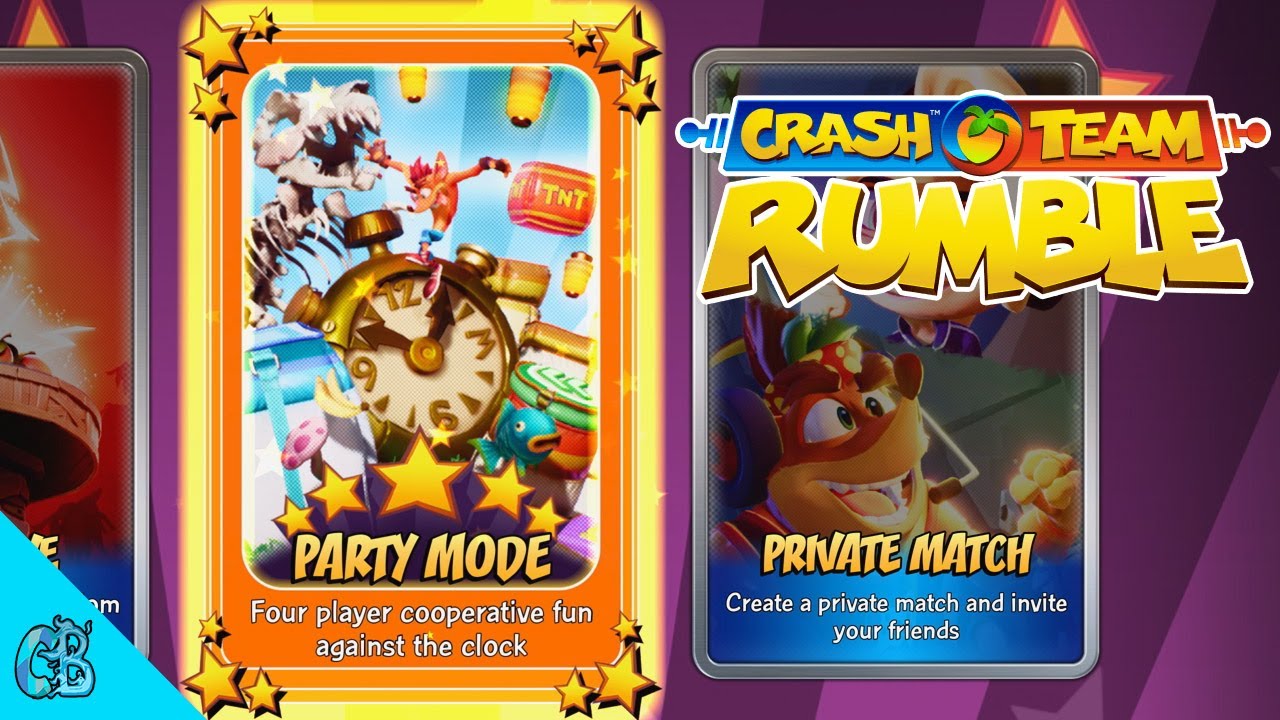 Crash Team Rumble Season 2 - New Features and Party Mode