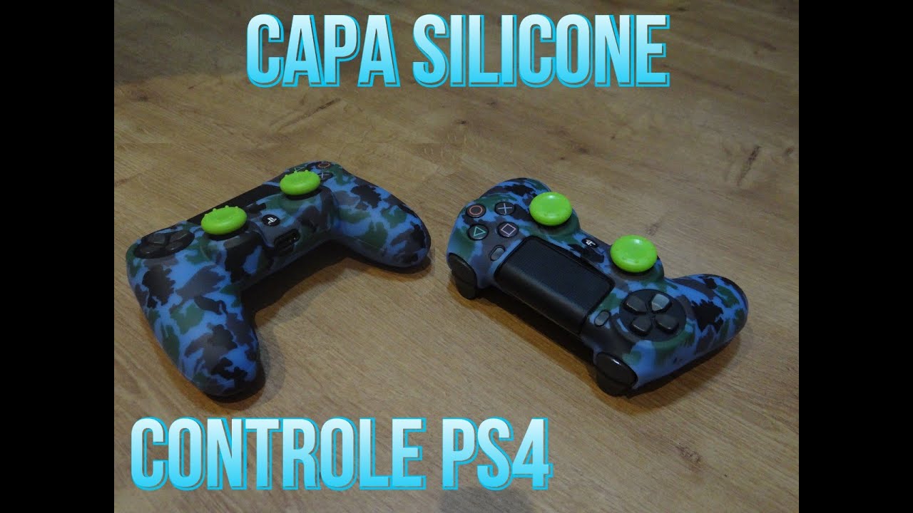 [ACESSÓRIO] Capa de Silicone para Controle de PS4