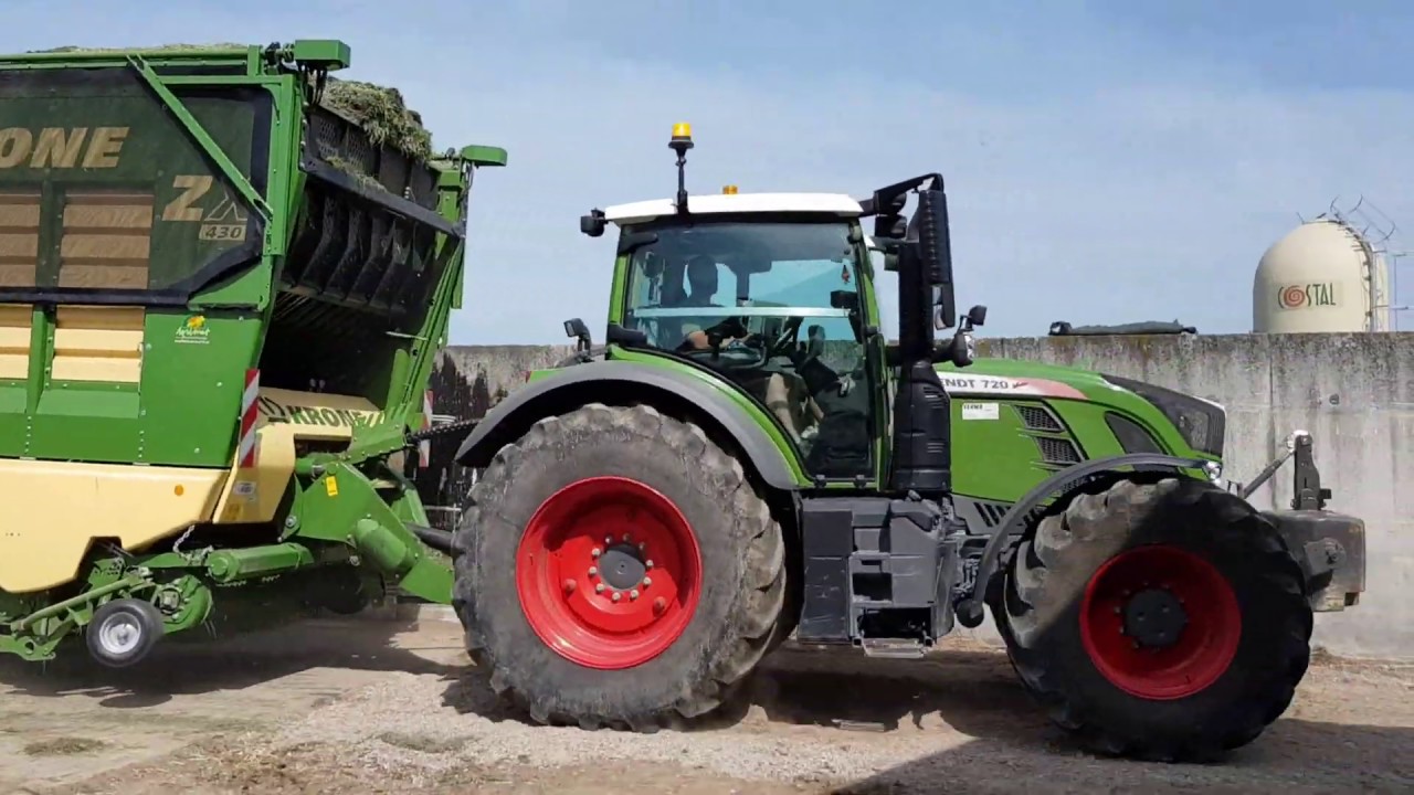 Regain 3èmes coupes autocharger FENDT 720/724 Autochargeuse KRONE ZX 430 GL