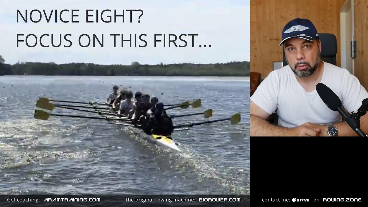 NOVICE ROWING EIGHT - the two focus points that make you better fast