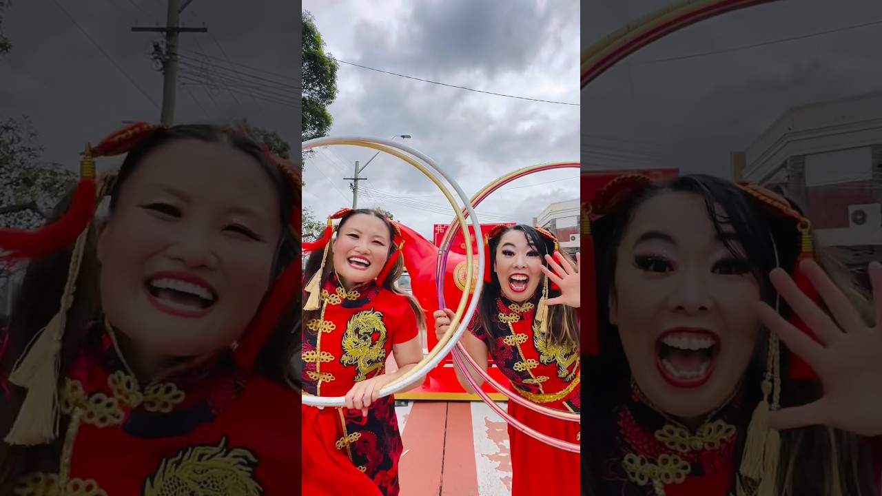 Happy Hoopy Lunar New Year 2026 ! #hulahoop #sydneyevents