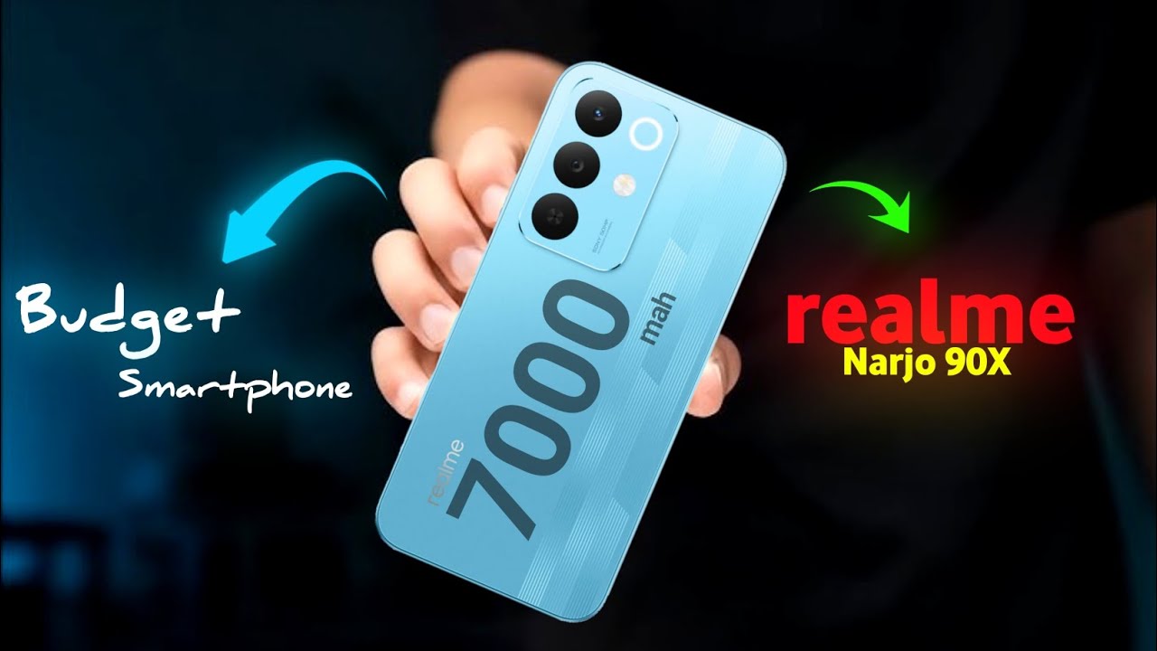 realme narjo 90x - best budget Smartphone/ 7000 mAh battery 