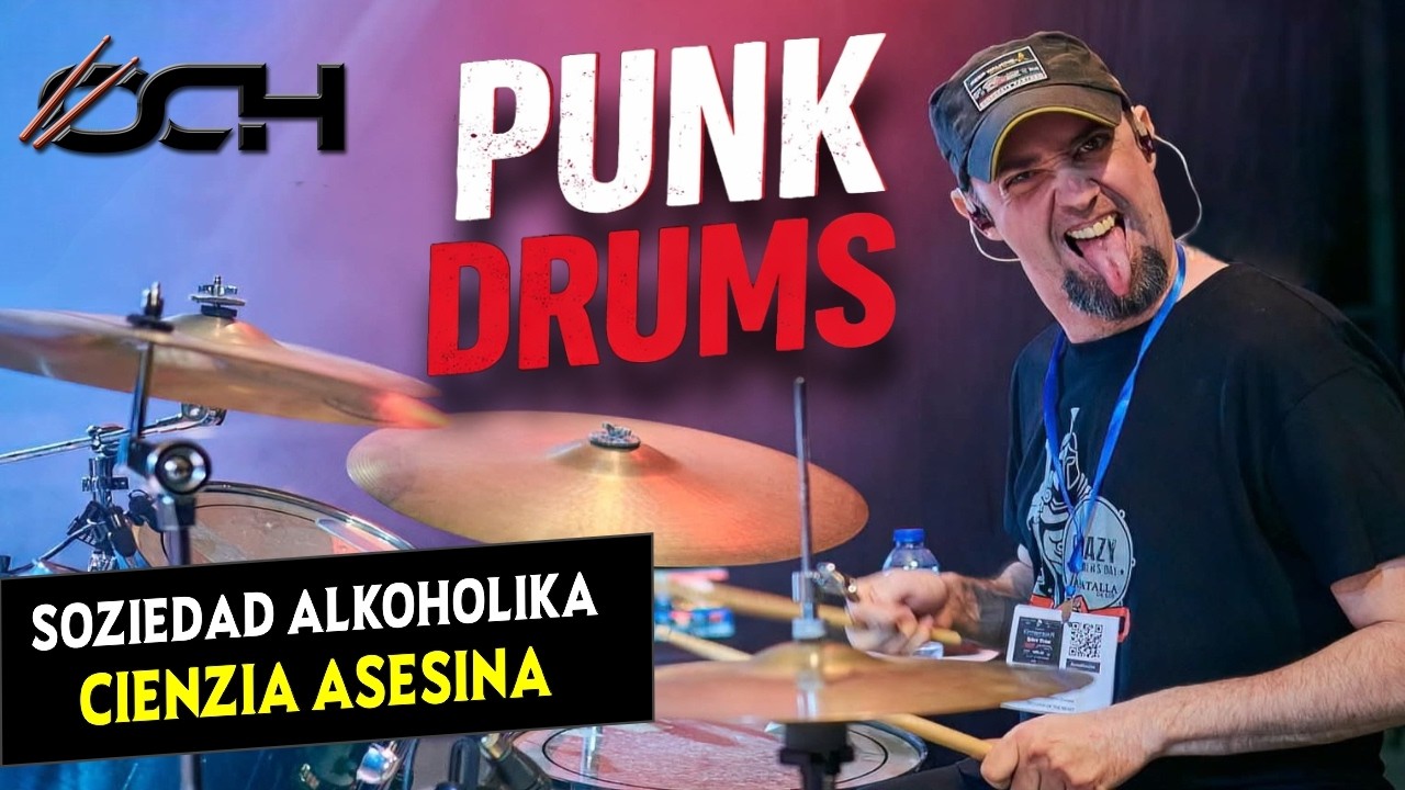 SOZIEDAD ALKOHOLIKA - Cienzia Asesina (Drum Cover)