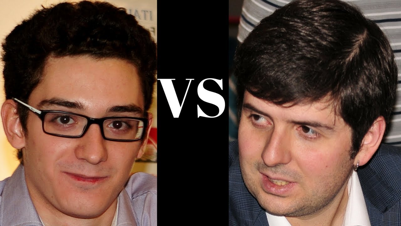 How to crush the Gruenfeld defence! Fabiano Caruana vs Peter Svidler FIDE Grand Prix Baku (2014)