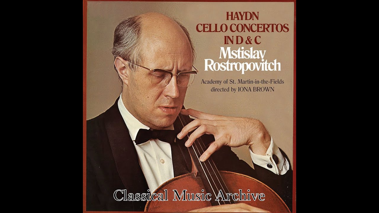 Haydn: Cello Concertos Nos 1 & 2 by Mstislav Rostropovich - 6 Tracks