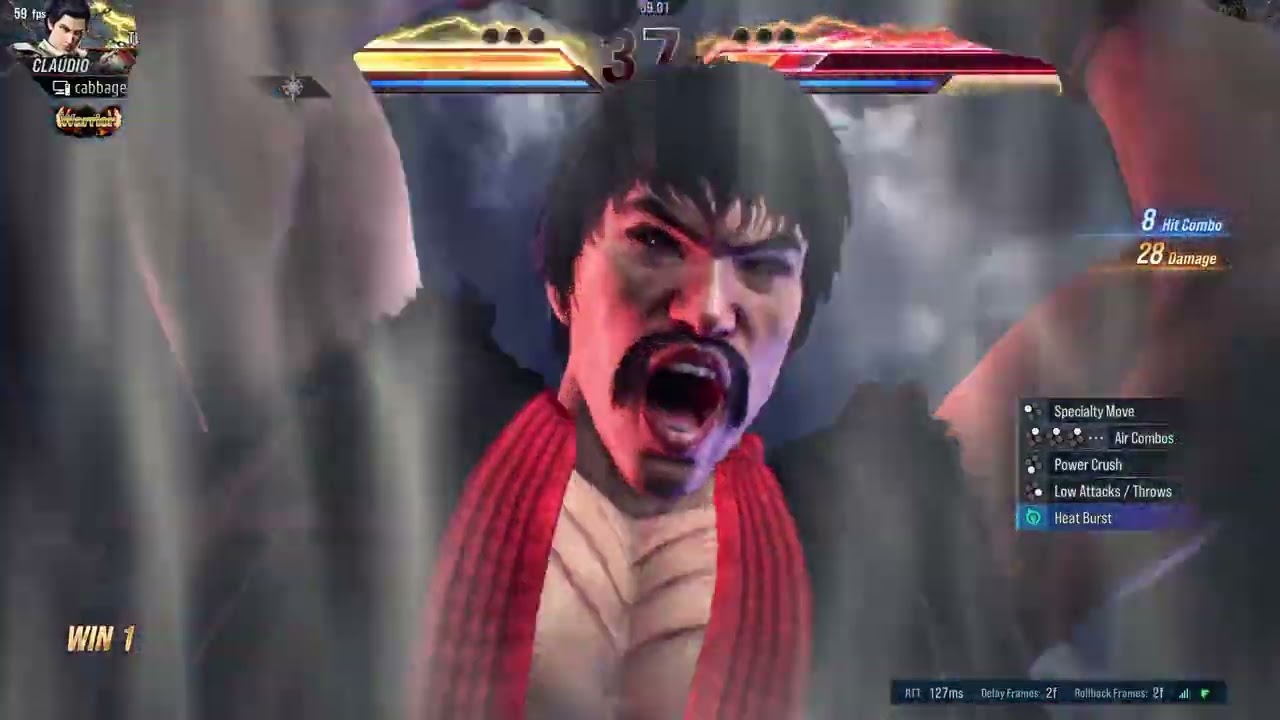 Tekken 8 | Claudio (cabbage) - Hitting yellow ranks, we going up!