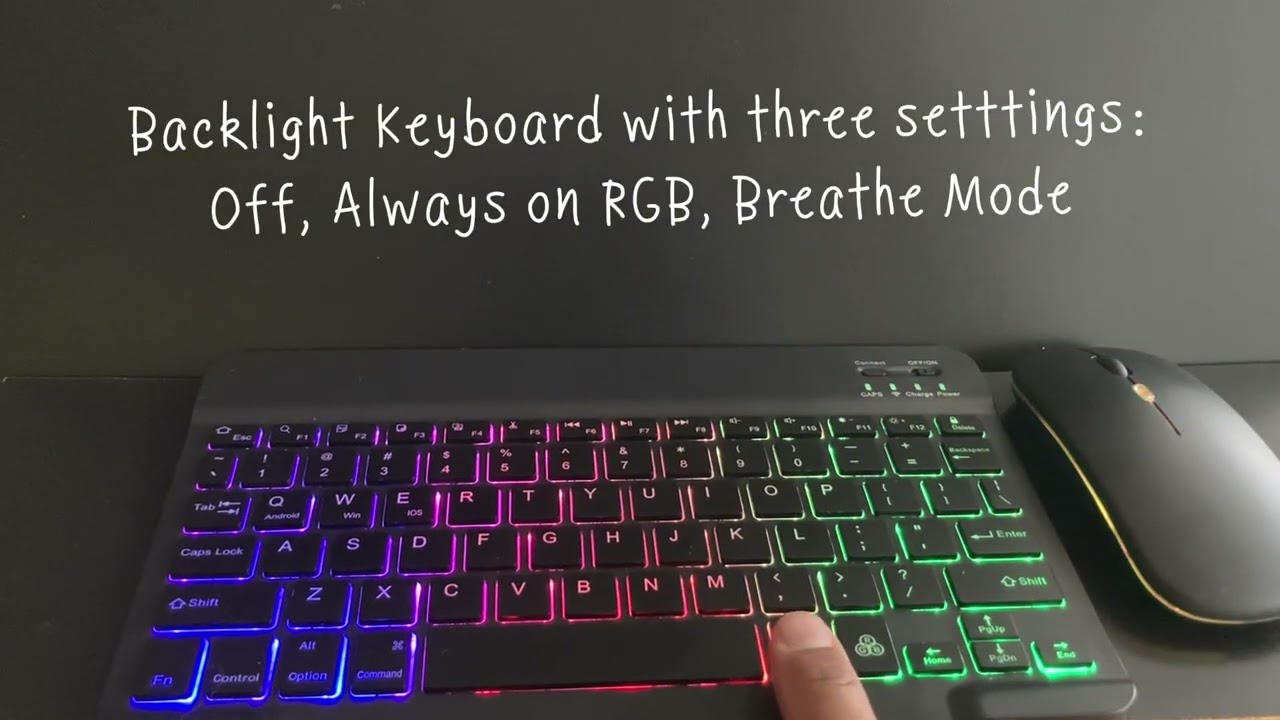 Mouse & Keyboard (LED, RGB, Bluetooth, Rechargeable