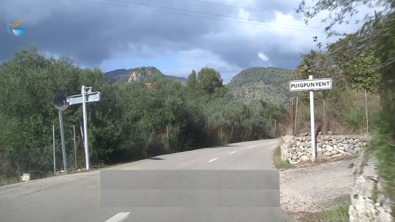 Puigpunyent, Mallorca Ortsdurchfahrt
