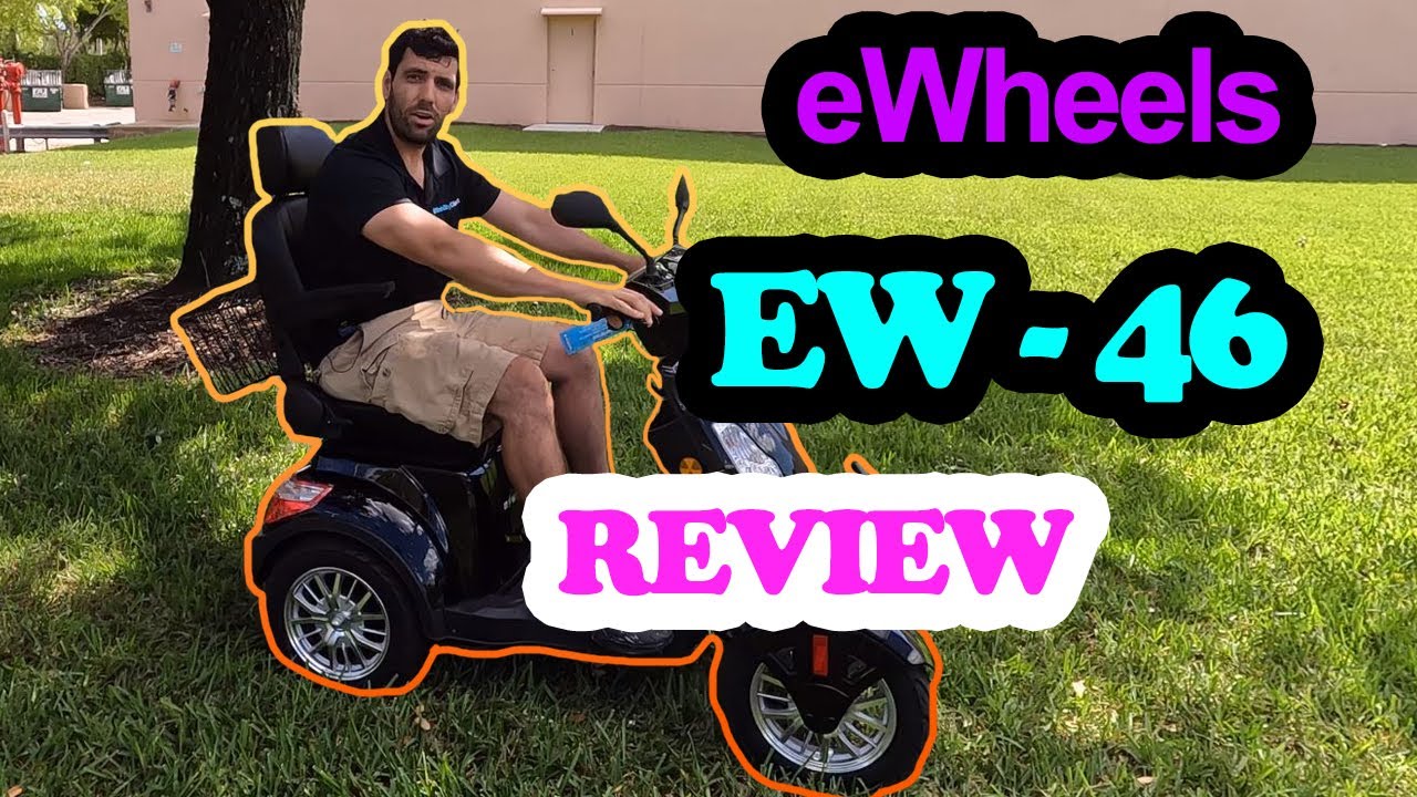 💥E Wheels EW 46 Scooter Review Video
