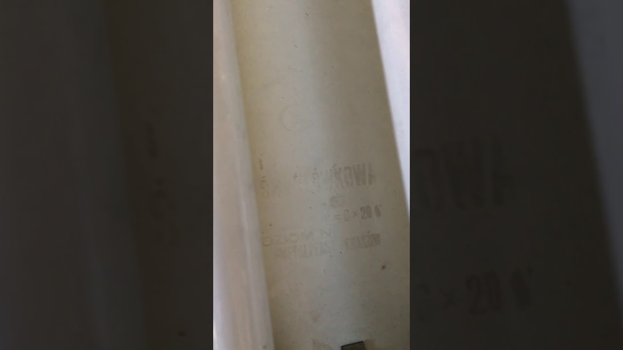 Wnętrzowa oprawa świetlówkowa METALPLAST KRAKÓW 6X20W