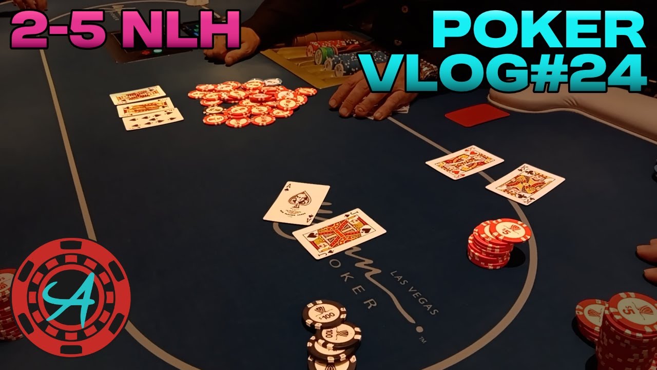 Pocket Kings Destroyed?! Flopped Aces full, but opponent shoves all-in?! | 2-5 NLH | Poker Vlog #24