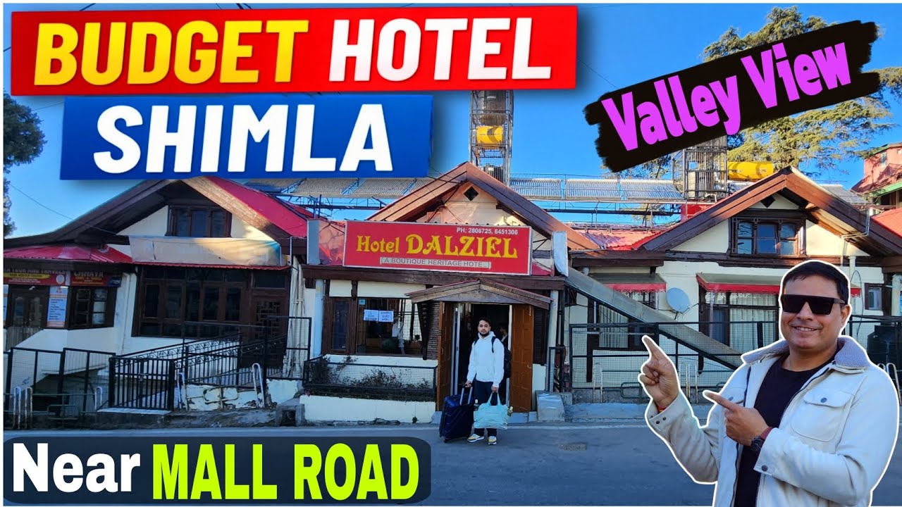 Budget hotel shimla near mall road | Budget hotel shimla with valley view | Hotel Dalziel shimla
