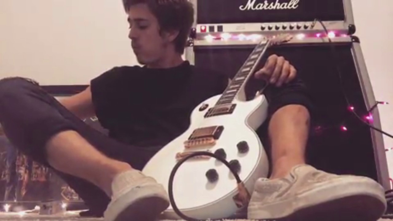Billy Unger playing guitar #4