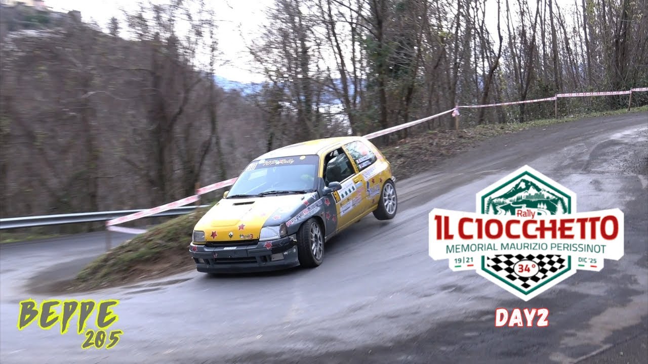 Rally Ciocchetto 2025 /Day2/Little Crash,MIstakes,Show & Pure Sound #rally #passion #racing #crash 