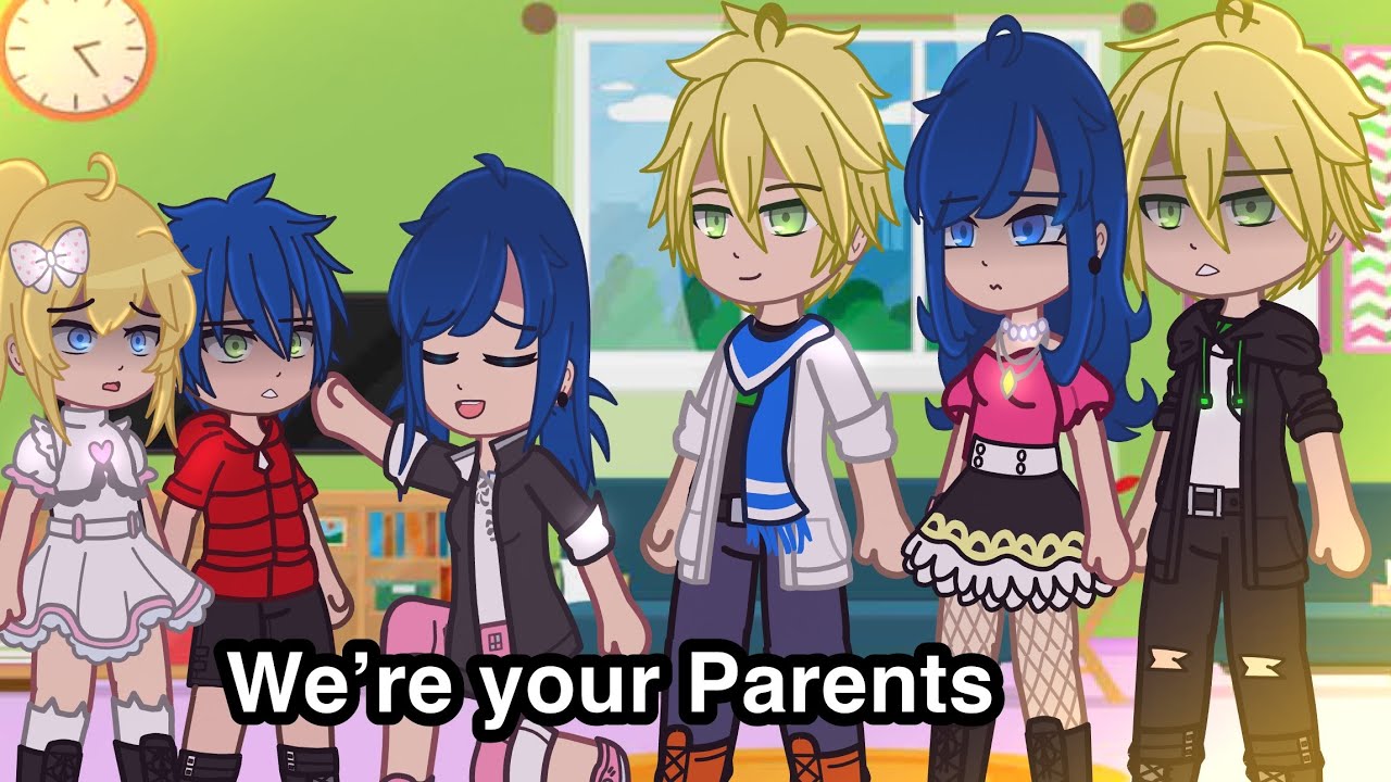 💥⚡️If Adrien and Marinette meet their Future-self 💕✨// Meme //Old Trend// [MLB]🐞 🐈‍⬛/Gacha/ AU