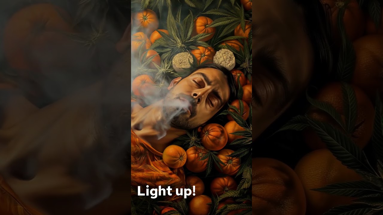 When life gives you tangerines! #whenlifegivesyoutangerines #420life