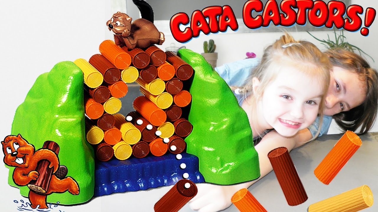 Challenge Cata Castors ! Détruire le barrage sans faire tomber l'animal !