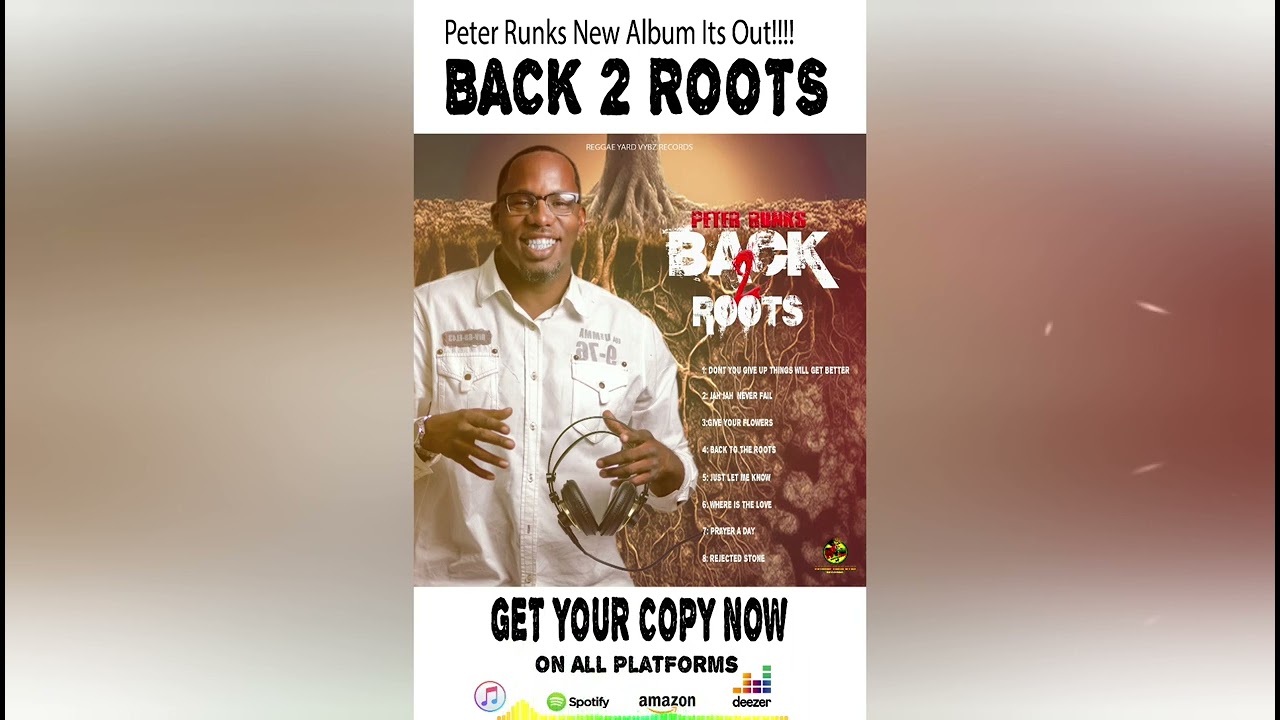 Reggae Music - Peter Runks - Back 2 Roots #reggae #reggaemusic (Promo Visualizer )