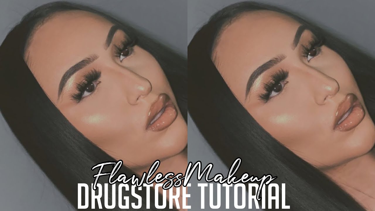 ALL DRUGSTORE FLAWLESS LONG-LASTING MAKEUP || MY EVERYDAY MAKEUP ROUTINE