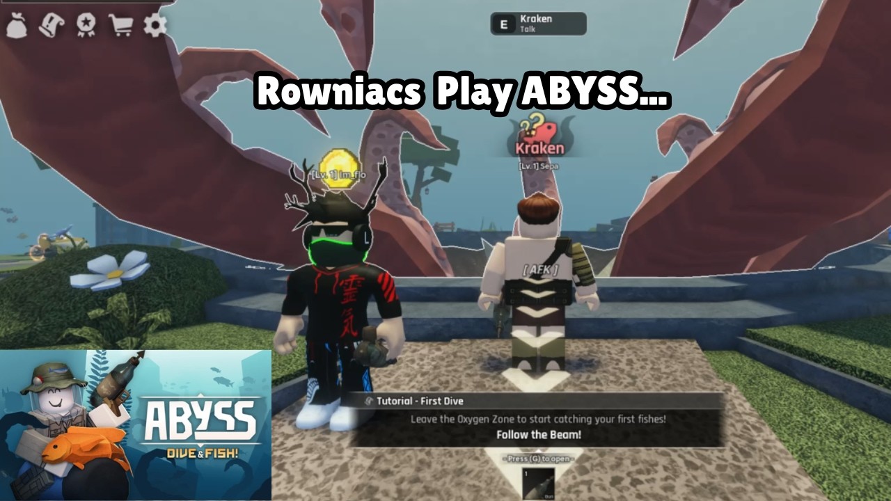 Rowniacs play Abyss on Roblox