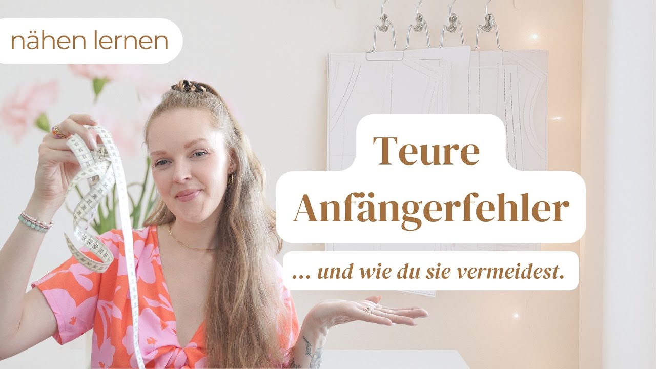 Spar dir ZEIT, NERVEN und GELD mit diesen Nähtipps