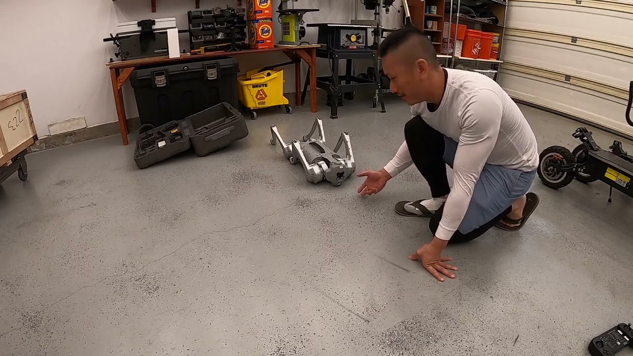 Unitree Quadbot Go1 Pro failed