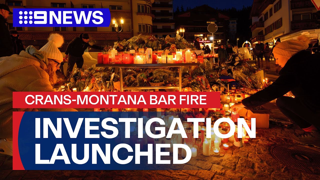 Criminal investigation launched into Swiss bar fire | 9 News Australia