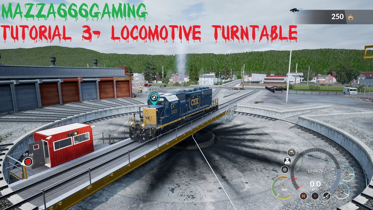 TSW : Train Sim World - My Train Career - Tutorial 3 Locomotive Turntable - GTX960