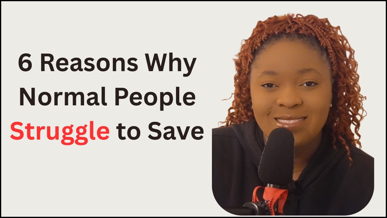 6 Reasons Why You Can't Save Money
