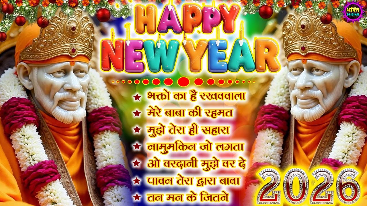 Happy New Year 2026 Special Popular Sai Baba Bhajan : Sai Baba Bhajan : Sai Baba 2026 New Songs