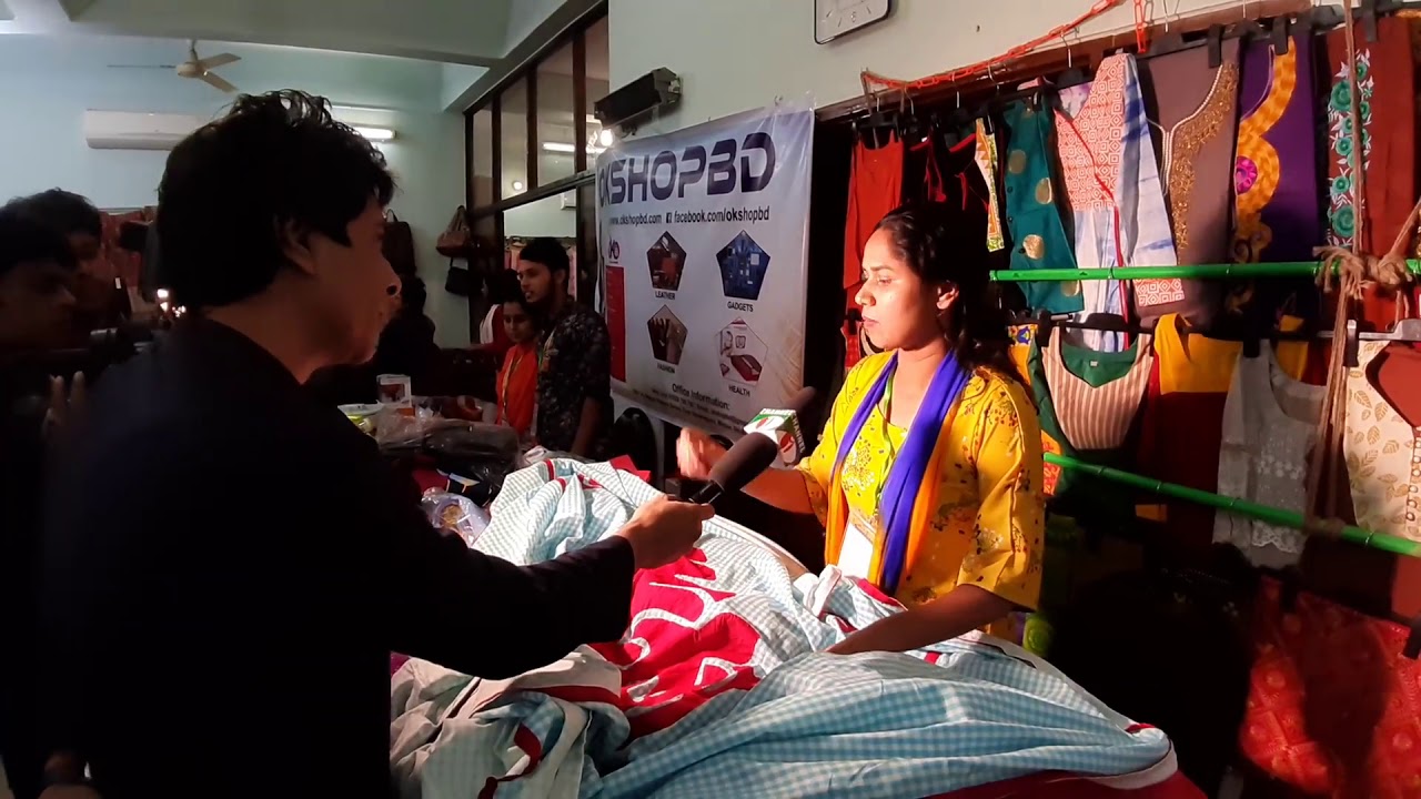 Interview By Mr. Apu Mahfuz of Channel I at Bd Byeah Fair Nov 2019