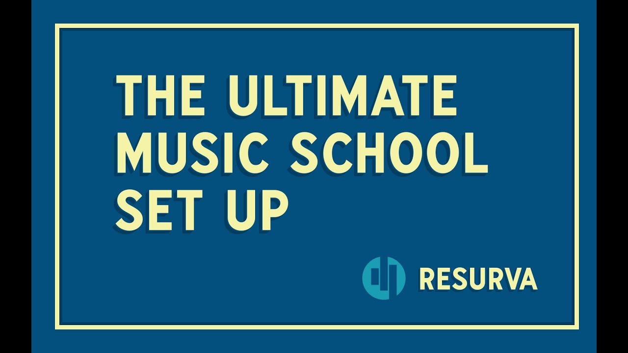 The Ultimate Music School Appointment App Set Up