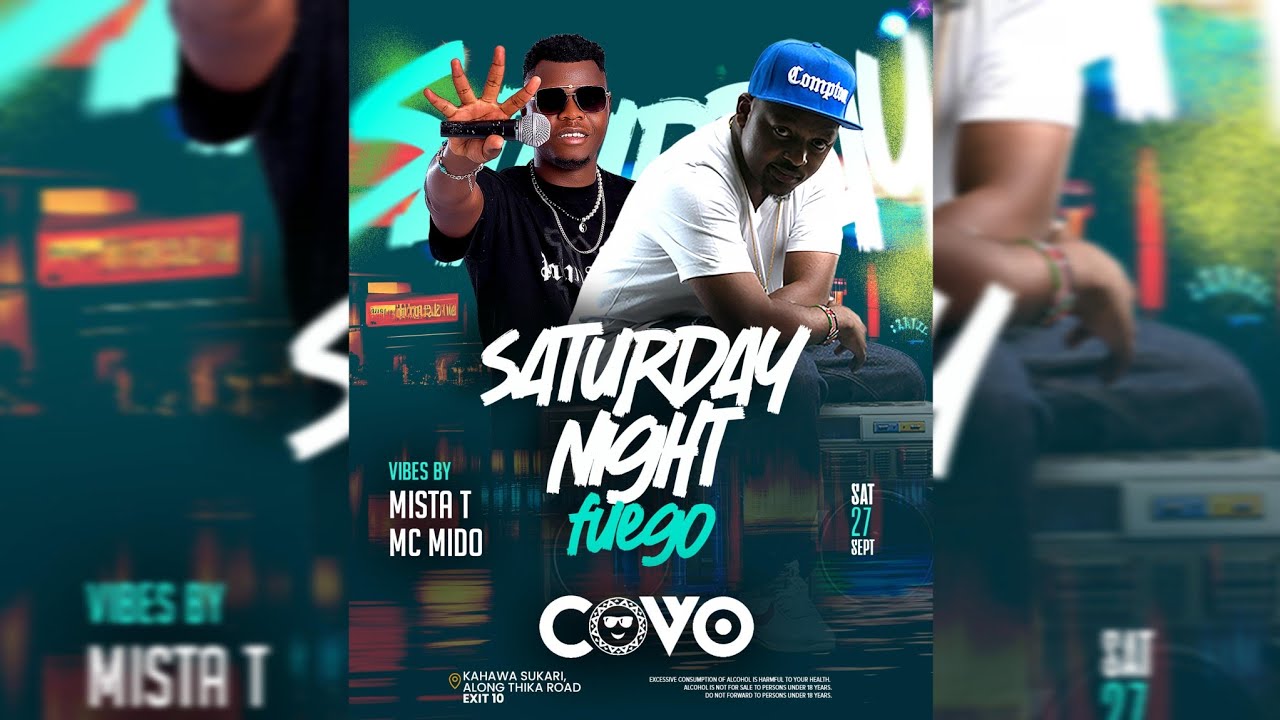Dj Mr. T & Mc Mido - Saturday Night Fuego Live at Club Covo (2025 Club Bangers Mix)