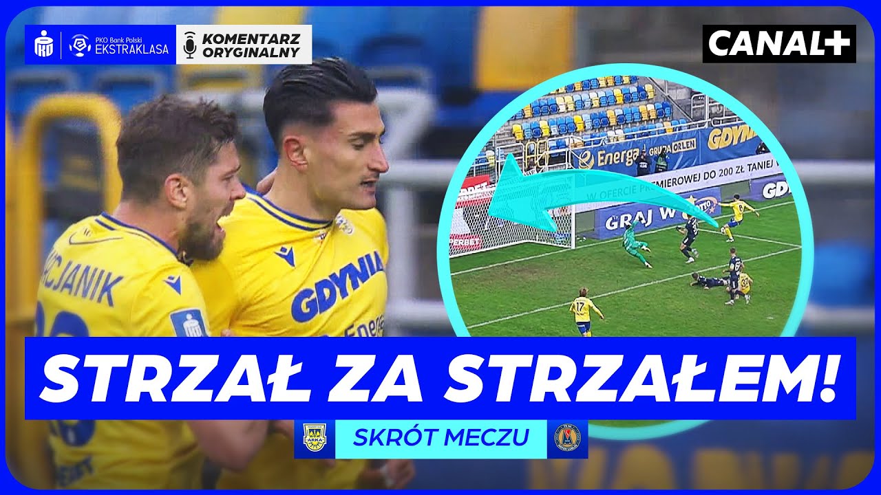 EMOCJE OD POCZĄTKU DO SAMEGO KOŃCA! OKAZJE, VAR-Y I WIELE WIĘCEJ! ARKA - MOTOR, SKRÓT MECZU