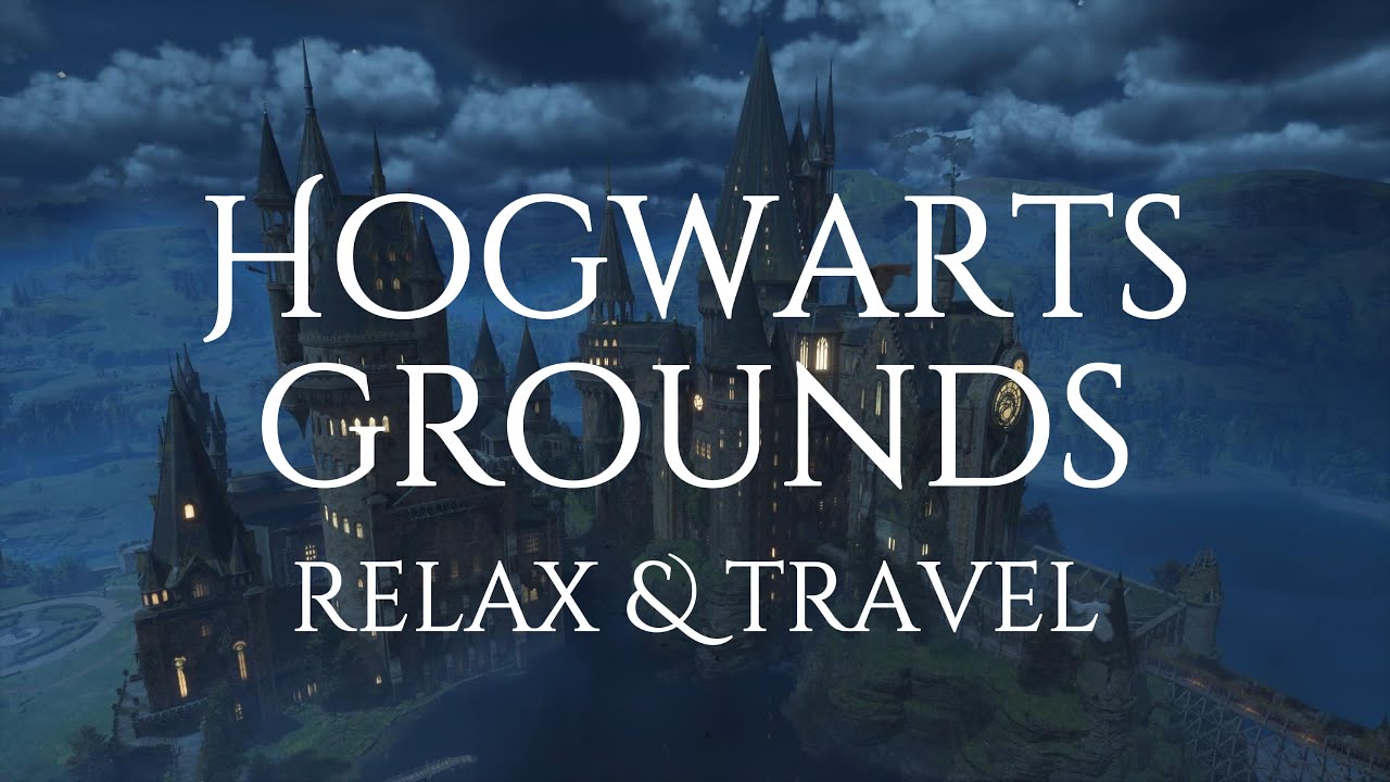 Hogwarts Grounds | Harry Potter Relax & Travel #relaxing #harrypotter #hogwarts